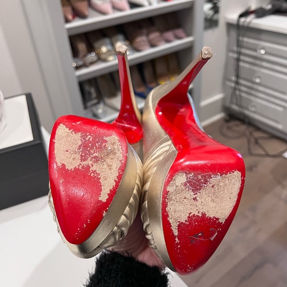 Christian Louboutin Jenny platino✨6 - Picture 4 of 7